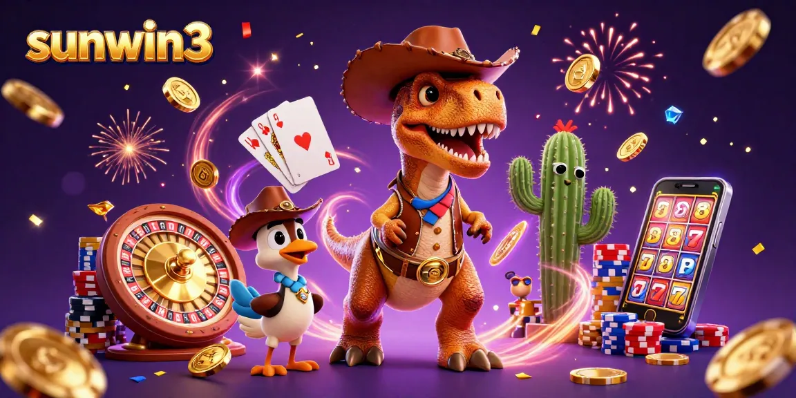 Experience thrilling gaming moments at sunwin3 with exciting jackpots and colorful casino visuals.